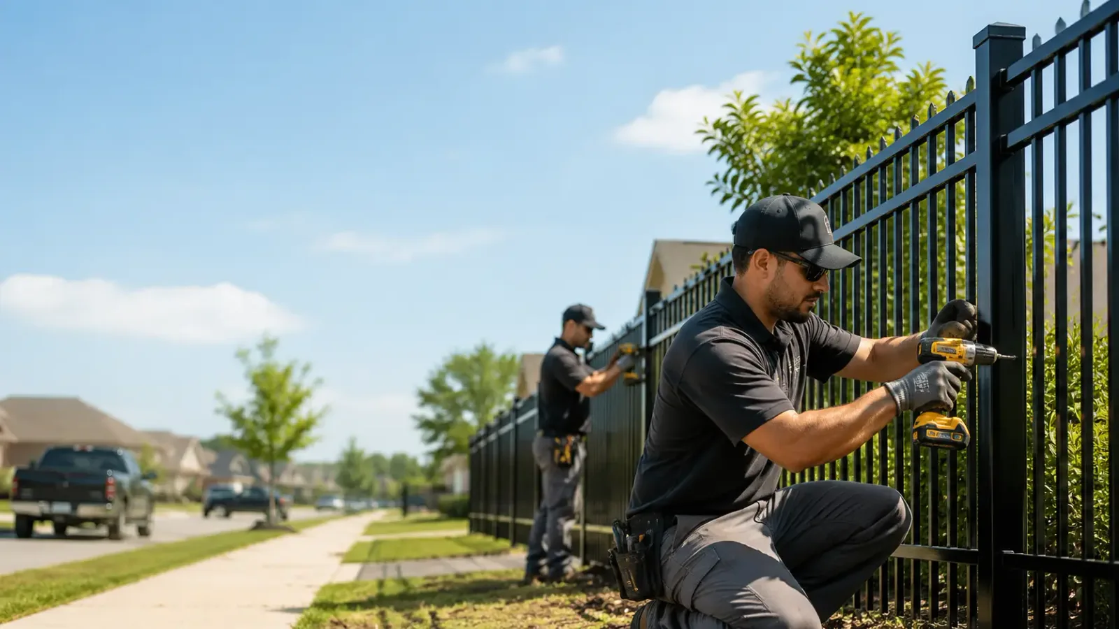 Metal Fence Installation in Hobucken, NC